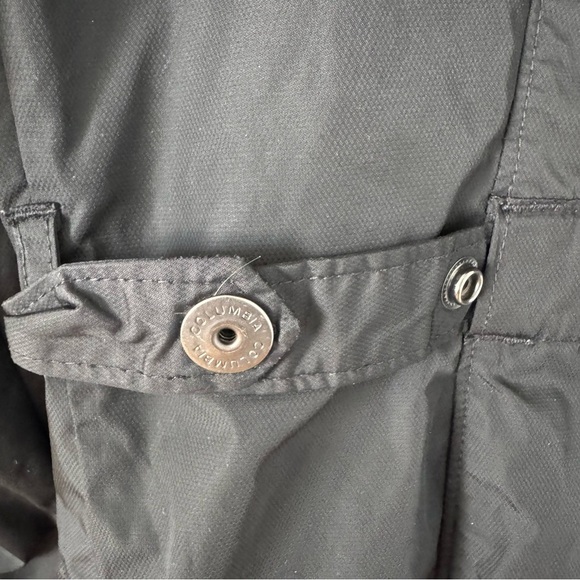 Columbia Omni-Shield Black Rain Jacket Hooded women’s Medium - Picture 5 of 11